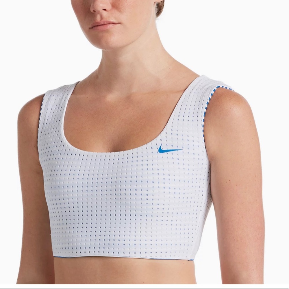 Nike Reversible Sport Mesh Midkini Top - Picture 5 of 9